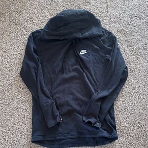 Nike Black Hoodie with Blue Tag